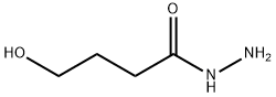 4-ヒドロキシ酪酸ヒドラジド 化学構造式