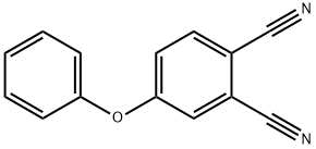 4-苯氧基邻苯二甲腈 结构式