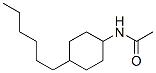 N-ACETYL-4-N-HEXYLCYCLOHEXYLAMINE Struktur