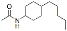 N-ACETYL-4-N-PENTYLCYCLOHEXYLAMINE Struktur