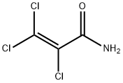 2,3,3-トリクロロアクリルアミド 化学構造式