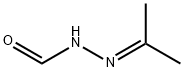 1-Methylethylidene hydrazine carboxaldehyde Struktur