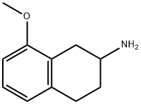 8-METHOXY-2-AMINOTETRALIN
 Struktur