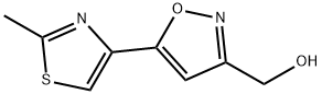 [5-(2-METHYL-1,3-THIAZOL-4-YL)-3-ISOXAZOLYL]METHANOL Struktur