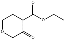 Tetrahydro-3-oxo-2H-pyran-4-carboxylic acid ethyl ester Structure