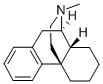 N-methylmorphinan Struktur