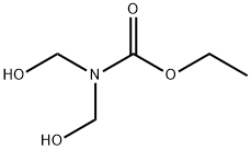 ethyl N,N-bis(hydroxymethyl)carbamate Struktur
