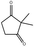 2,2-Dimethyl-1,3-cyclopentanedione Struktur