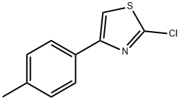 2-CHLORO-4-P-TOLYLTHIAZOLE Struktur