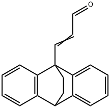 3-(9,10-ethano-9(10H)-anthryl)acrylaldehyde  Structure