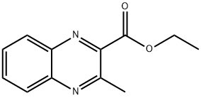 ETHYL 3-METHYLQUINOXALINE-2-CARBOXYLATE Structure