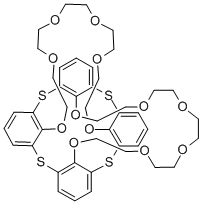 硫杂杯[4]-双(冠-6),388569-88-8,结构式