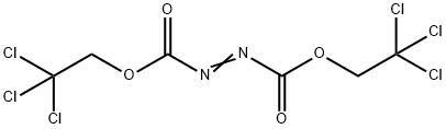 偶氮基二羧酸双(2,2,2-三氯乙酯), 38857-88-4, 结构式
