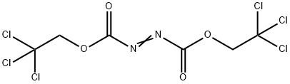 BIS(2,2,2-TRICHLOROETHYL) AZODICARBOXYLATE Struktur