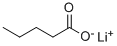 吉草酸リチウム 化学構造式