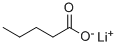 LITHIUM VALERATE Structure