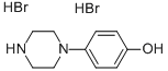 1-(4-羟苯基)哌嗪二氰溴化物, 38869-37-3, 结构式