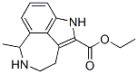 3,4,5,6-Tetrahydro-6-methyl-1H-azepino[5,4,3-cd]indole-2-carboxylic acid ethyl ester Struktur