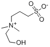 (2-羟乙基)二甲基(3-磺丙基)氢氧化铵内酯 结构式
