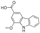 1-メトキシ-9H-カルバゾール-3-カルボン酸 化学構造式