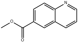 6-喹啉羧酸甲酯,38896-30-9,结构式