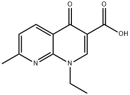 ナリジクス酸 化学構造式