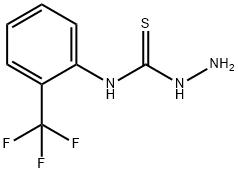 4-[2-(TRIFLUOROMETHYL)PHENYL]-3-THIOSEMICARBAZIDE Structure