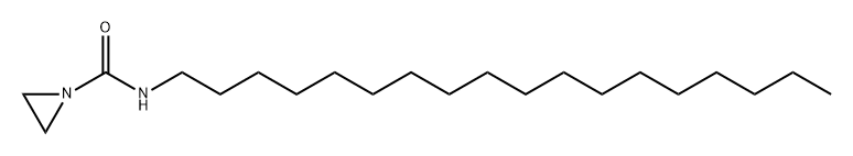 N-octadecylaziridine-1-carboxamide Struktur