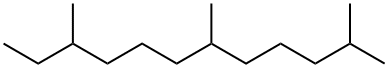 2,6,10-TRIMETHYLDODECANE Structure