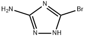 5-ブロモ-1H-1,2,4-トリアゾール-3-アミン 化学構造式