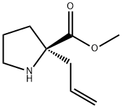 (R)-2-(2-PROPENYL)-2-CARBOXYMETHYL-PYRROLIDINE Structure