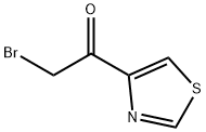 Ethanone, 2-bromo-1-(4-thiazolyl)- (9CI) Struktur