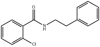 2-CHLORO-N-PHENETHYL-BENZAMIDE Struktur