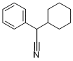 シクロヘキシル(フェニル)アセトニトリル 化学構造式