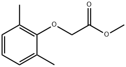 2-(2,6-二甲基苯氧基)-乙酸甲酯 结构式