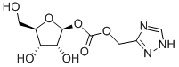 1-Β-D-RIBOFURANOSYL-1,2,4-TRIAZOLE-3-CARBOXYLIC ACID METHYL ESTER(リバビリン不純物H) 化学構造式