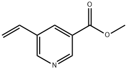 5-乙烯基-3-吡啶羧酸甲酯, 38940-67-9, 结构式