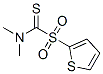 Methanethioamide,  N,N-dimethyl-1-(2-thienylsulfonyl)-  (9CI) 结构式