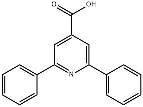2,6-ジフェニルイソニコチン酸 化学構造式