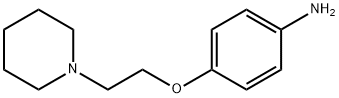 4-(2-piperidinoethoxy)aniline Structure