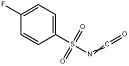 4-FLUOROBENZENESULFONYL ISOCYANATE Structure