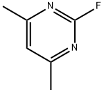 2-氟-4,6-二甲基嘧啶, 38953-33-2, 结构式