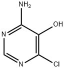 4-氨基-6-氯-5-羟基嘧啶 结构式