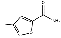 3-甲基异噁唑-5-酰氨 结构式