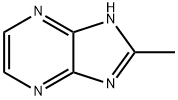2-甲基-4H-咪唑并[4,5-B]吡嗪, 38956-46-6, 结构式