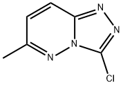 3-クロロ-6-メチル[1,2,4]トリアゾロ[4,3-B]ピリダジン 化学構造式