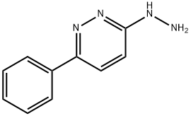 3-hydrazino-6-phenylpyridazine Struktur