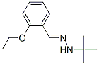 Benzaldehyde, 2-ethoxy-, (1,1-dimethylethyl)hydrazone (9CI) Structure