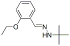 Benzaldehyde, 2-ethoxy-, (1,1-dimethylethyl)hydrazone (9CI),389609-96-5,结构式