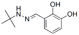 Benzaldehyde, 2,3-dihydroxy-, (1,1-dimethylethyl)hydrazone (9CI) Struktur
